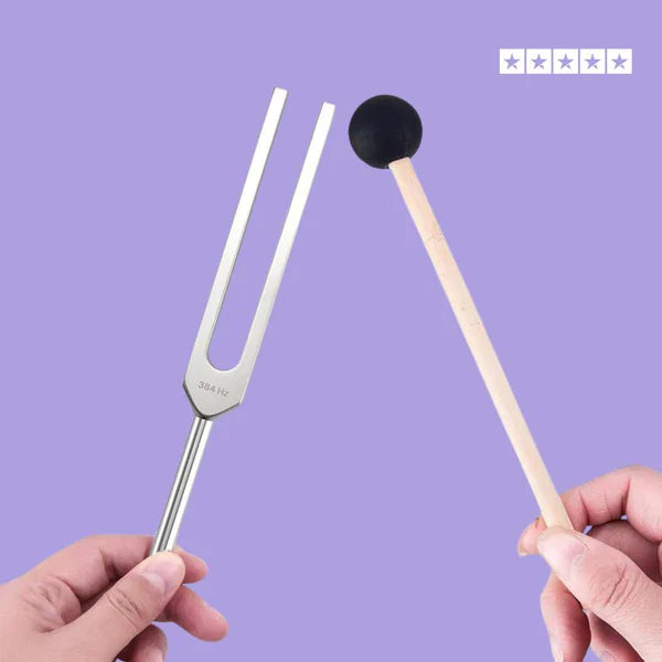 384 Hz "Tension Release" Fork