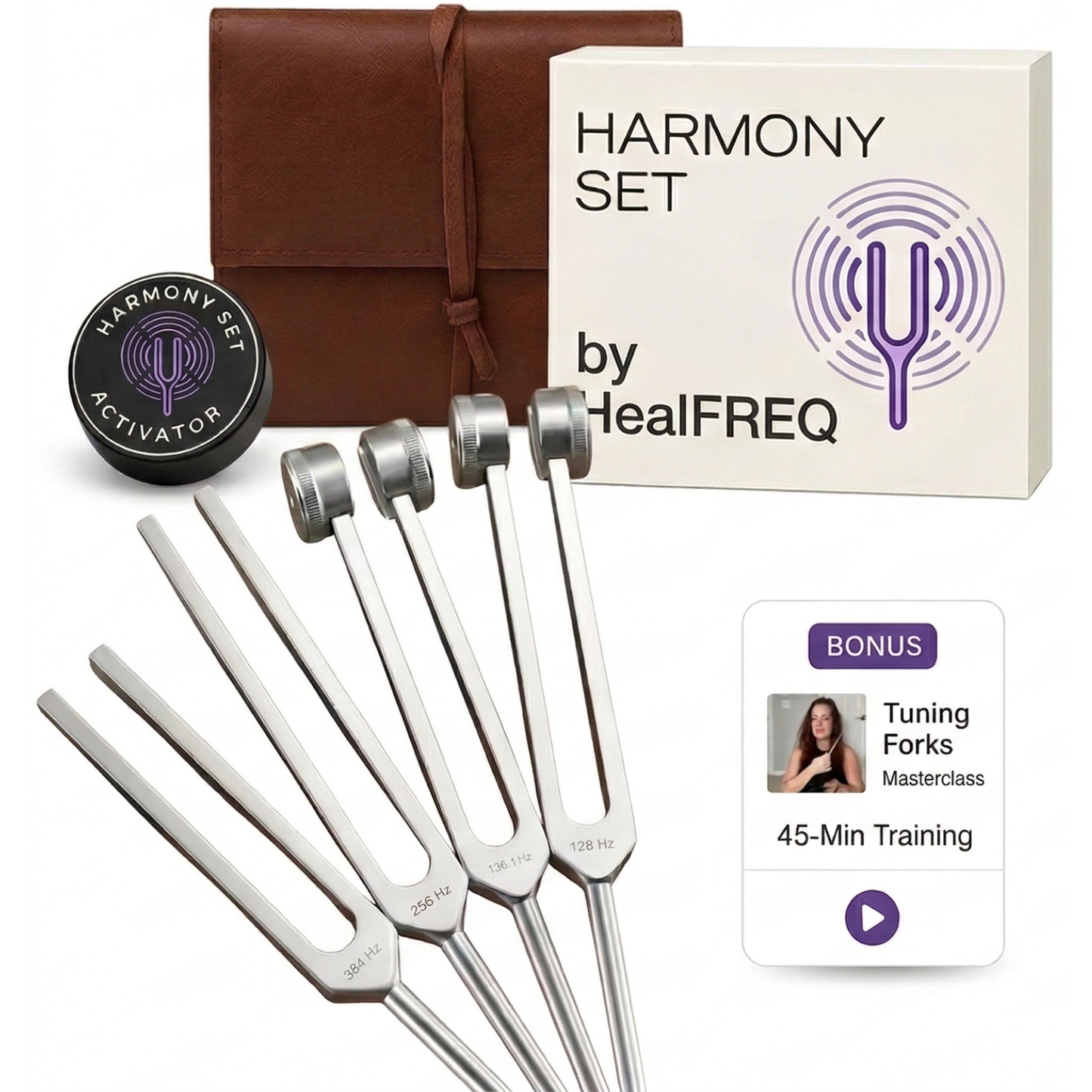 Harmony Tuning Fork Set