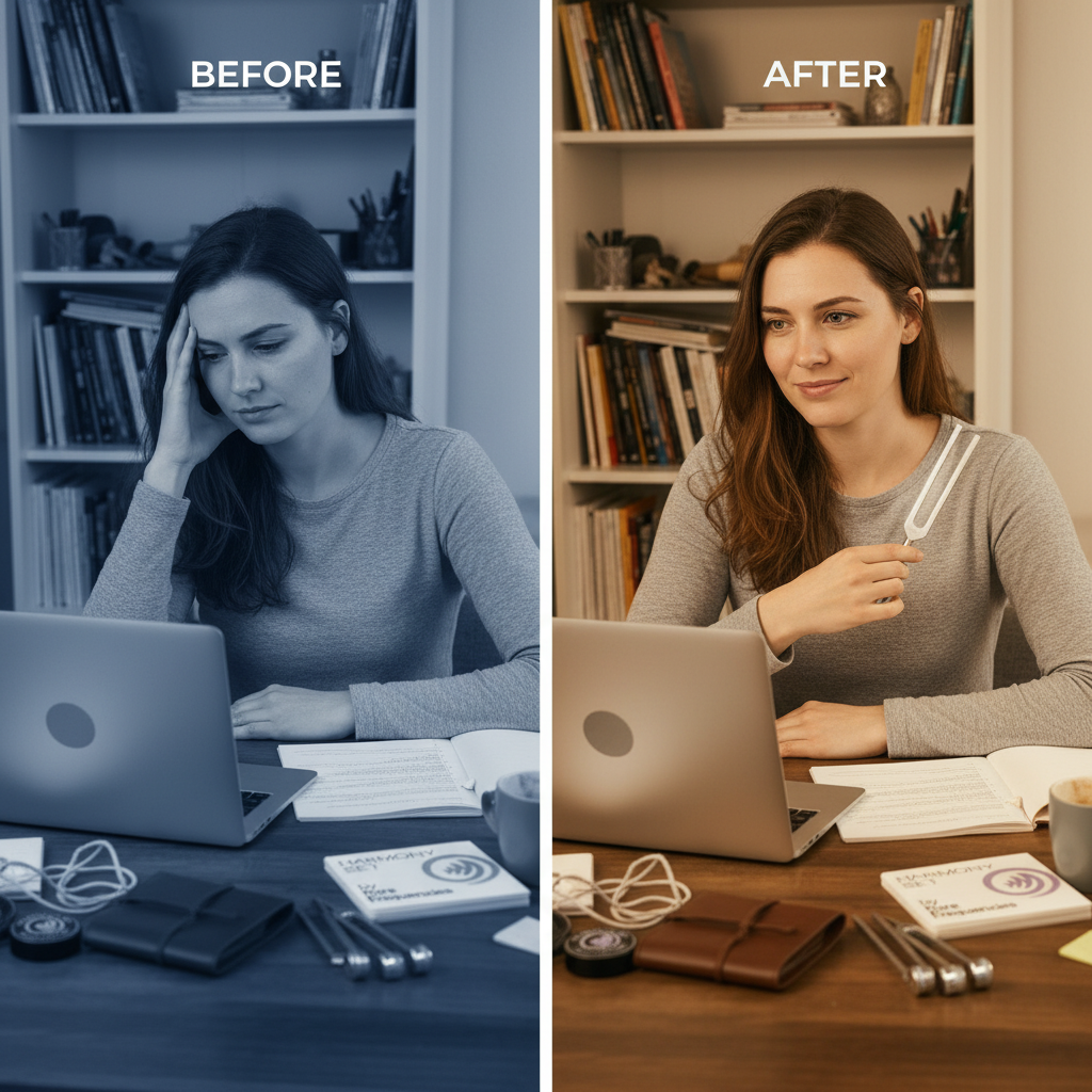 Harmony Tuning Fork Set