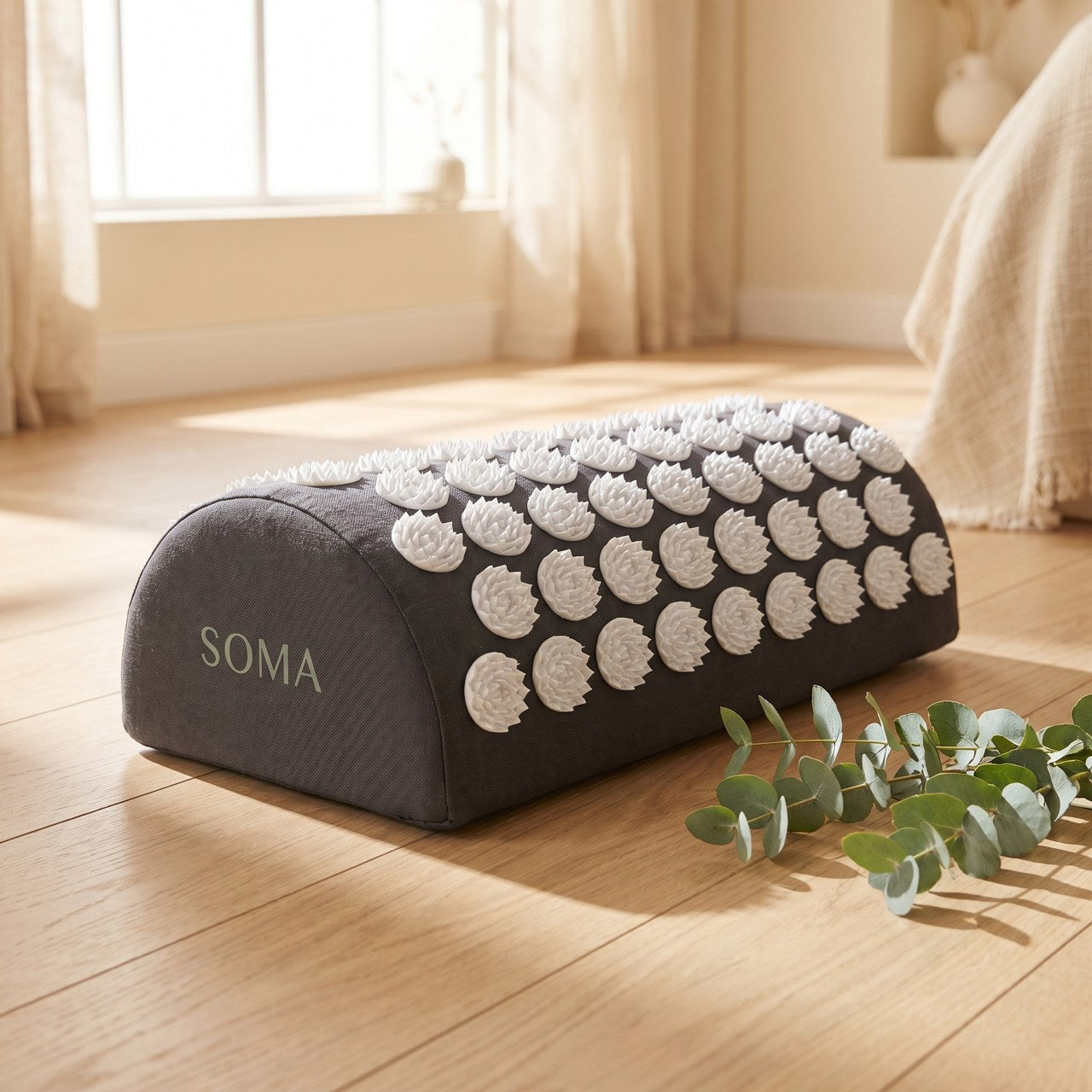 SOMA Acupressure Pillow - Charcoal Grey